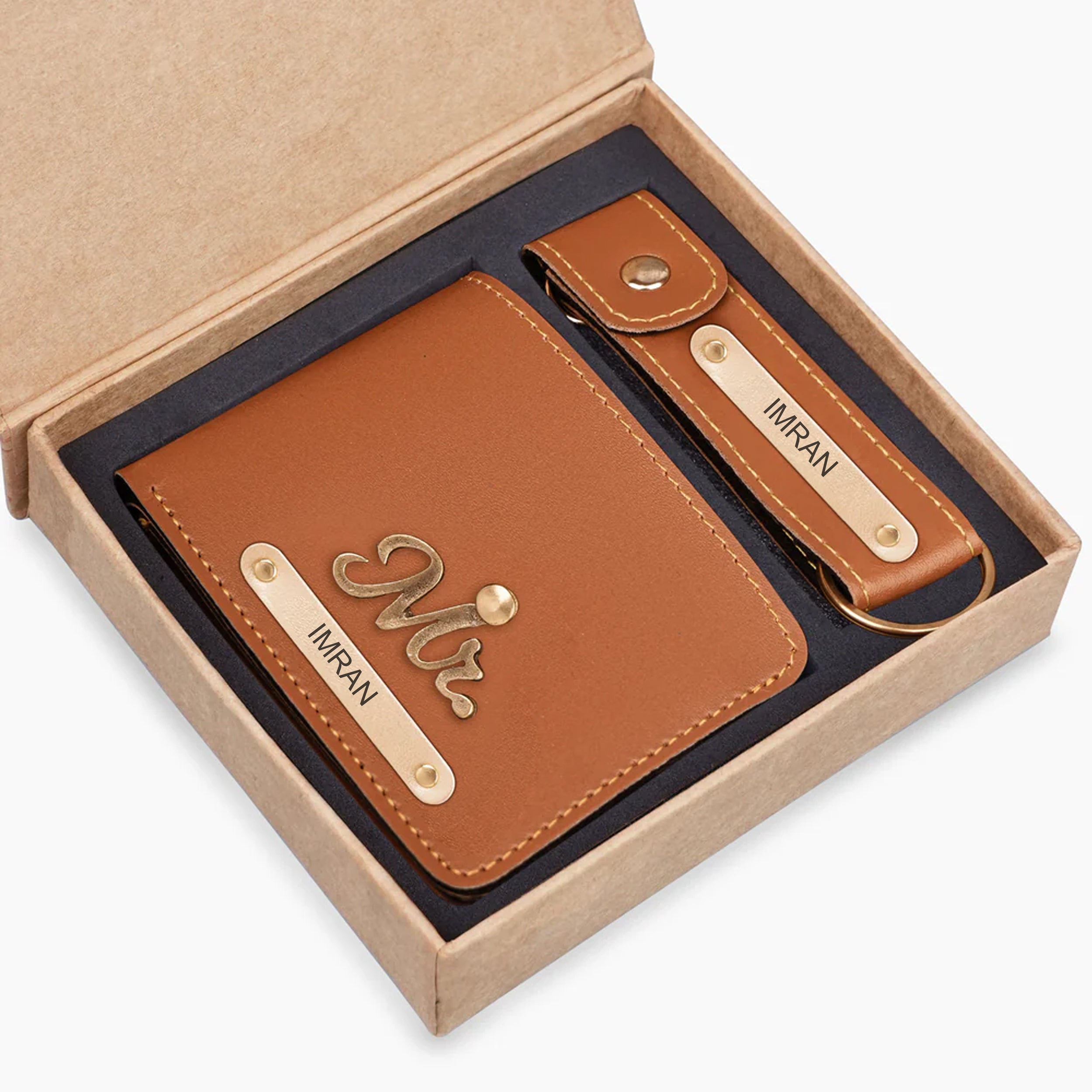 Wallet & Keychain Gift Set