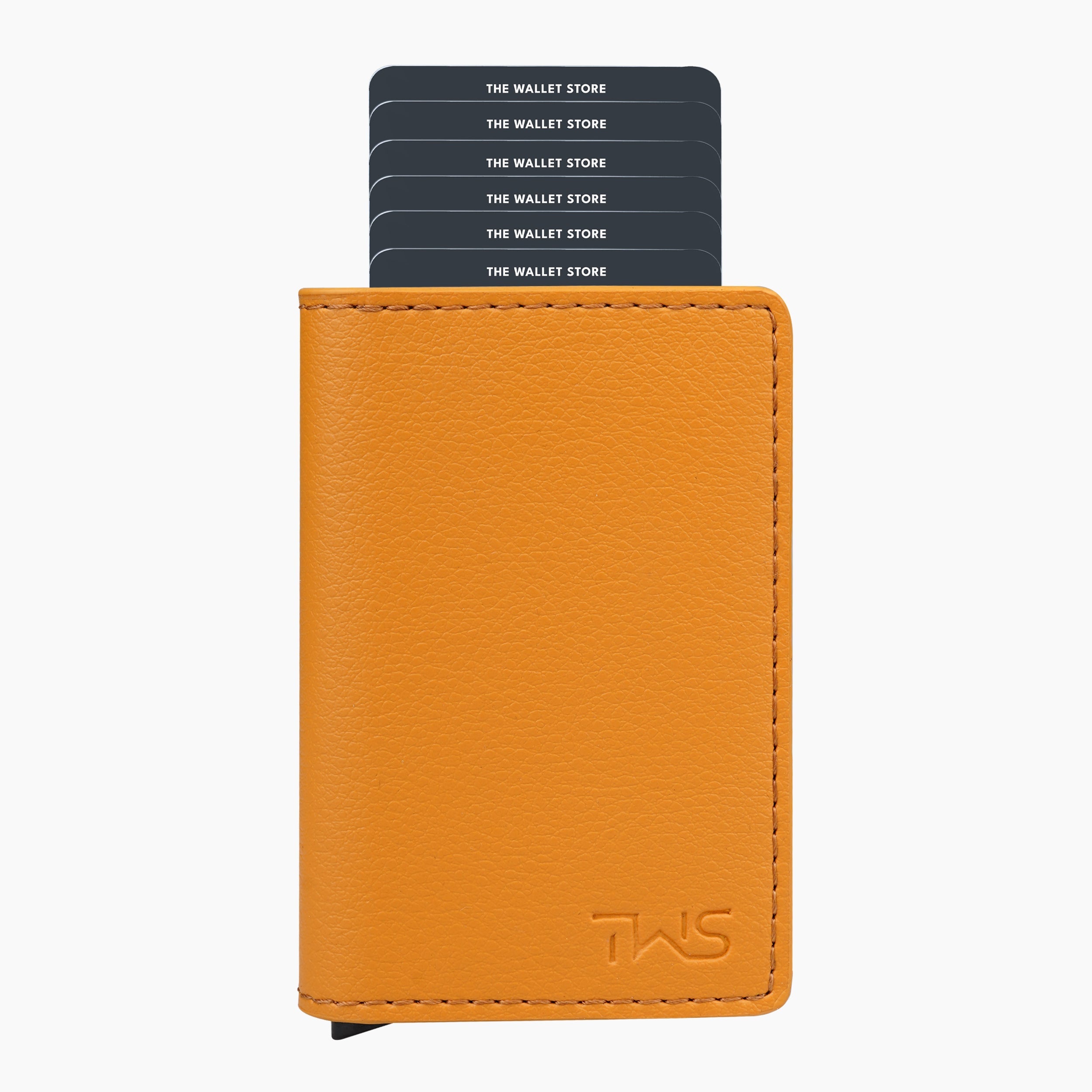 Vivid Vault RFID Protected Metal Cardholder - Mustard