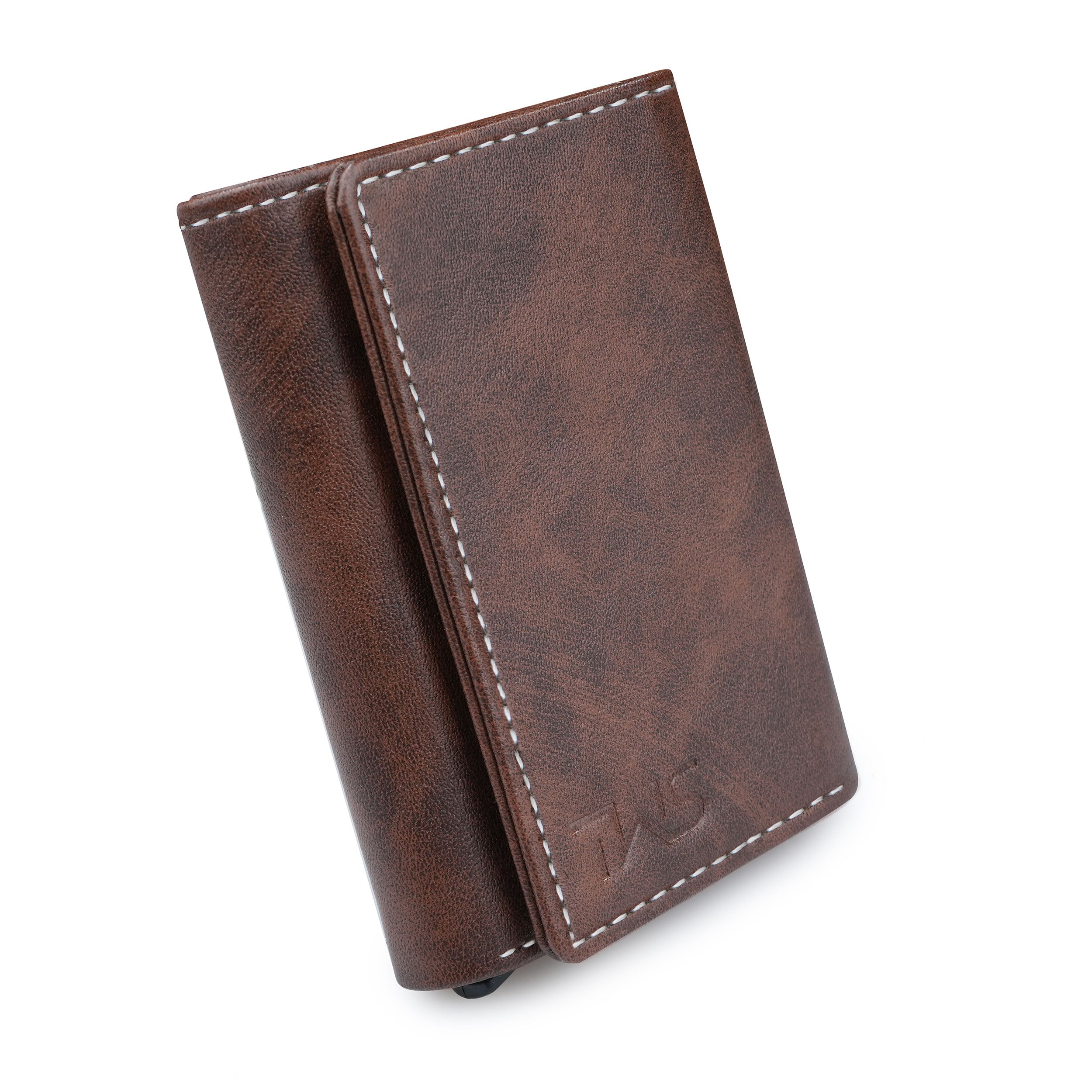 Maverick RFID Protected Wallet Cardholder - Brown