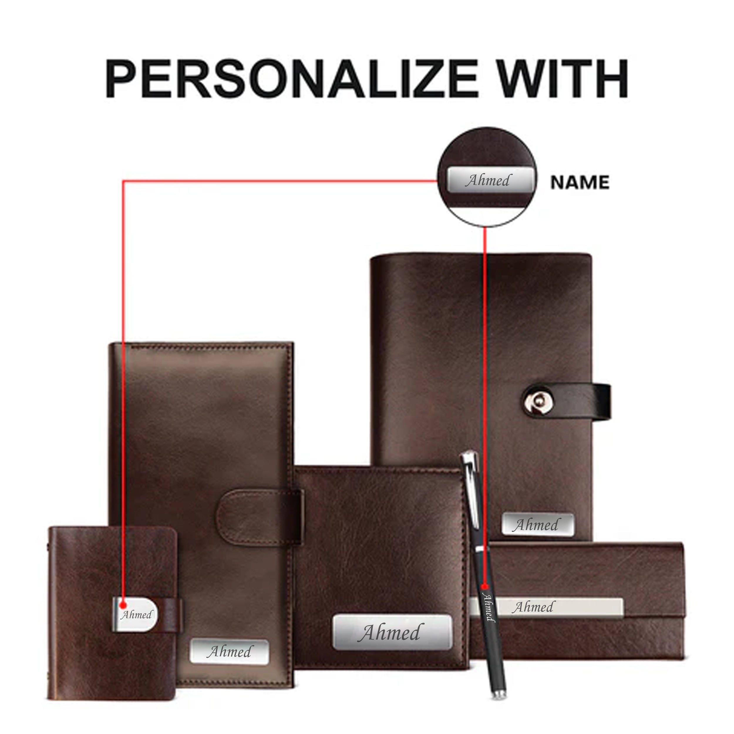 Personalized 8-in-1 Daily-Utility Gift Set for Men