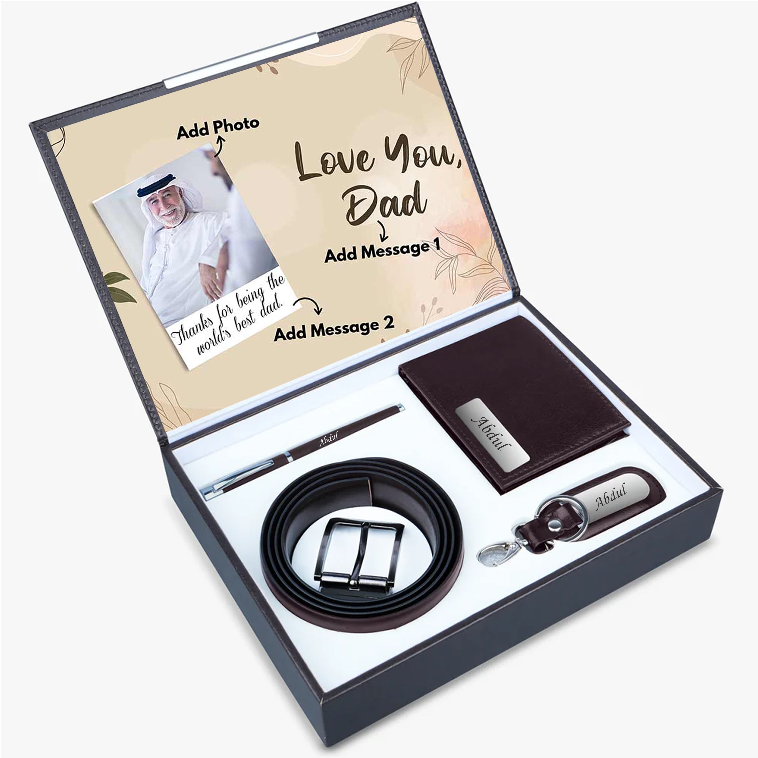 Personalized Multi-Utility Gift Box For Men