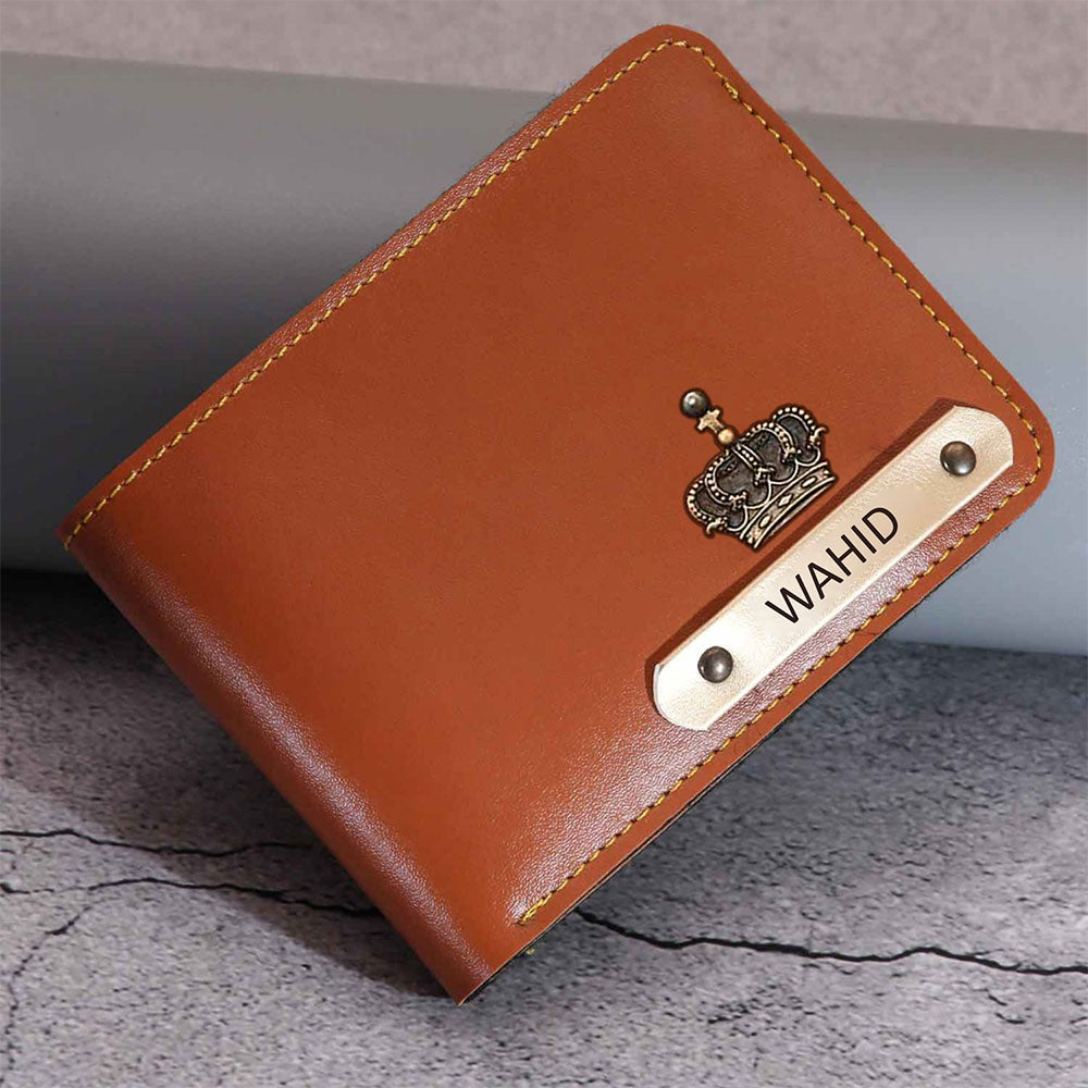 Customized Wallet With Name & Charm