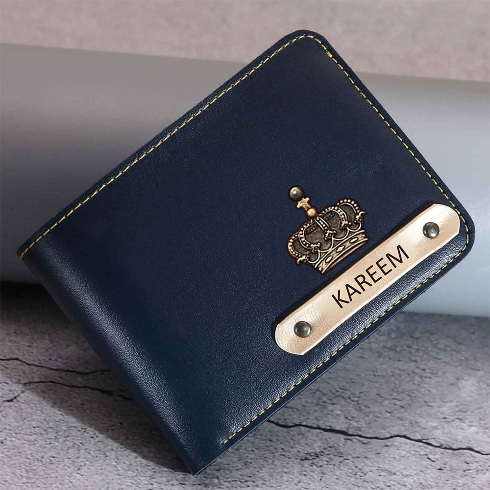 Customized Wallet With Name & Charm