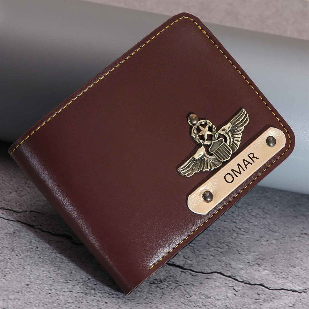 Customized Wallet With Name & Charm