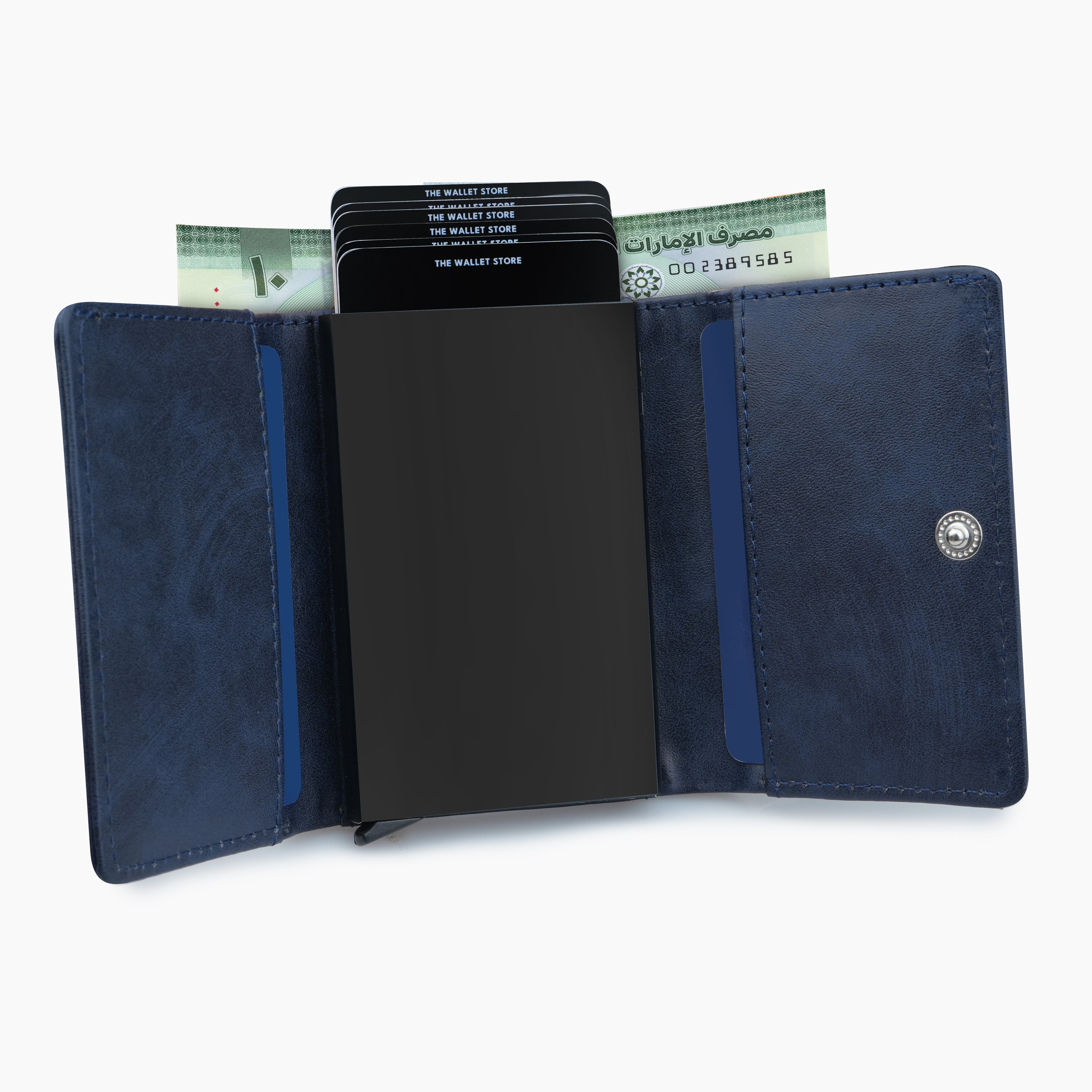 Maverick RFID Protected Wallet Cardholder - Blue